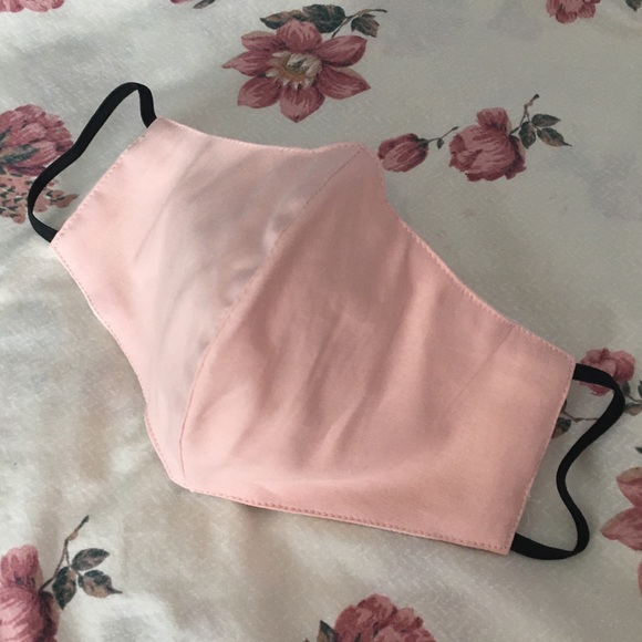Peach Pretty, Solid Quality Face Mask - Picture 2 of 6